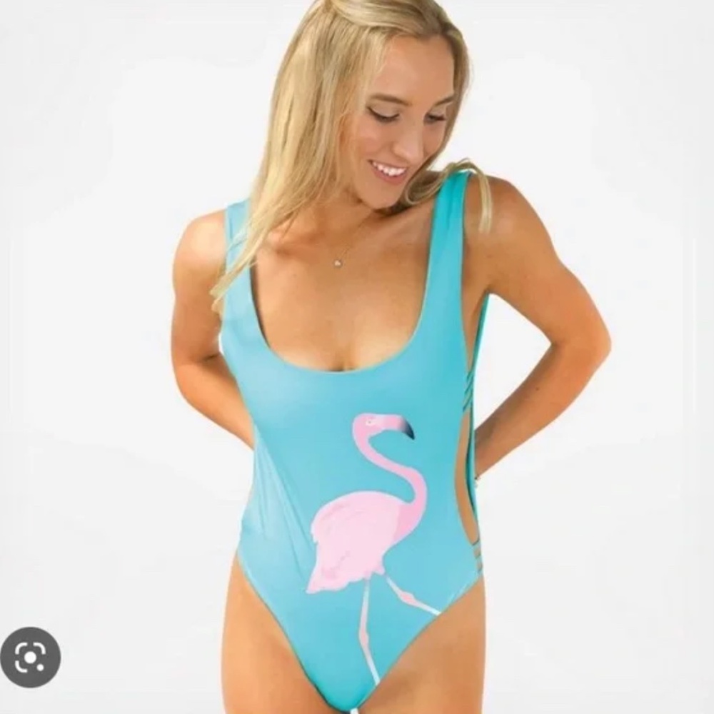 *NWT Kenny Flowers Aqua Swimsuit